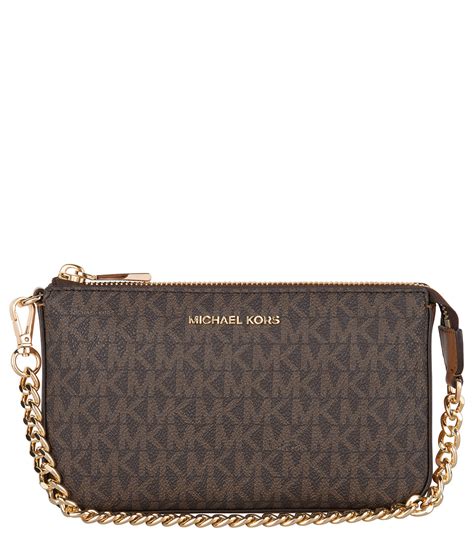 michael kors jet set md chain pouchette bag|michael kors pochette jet set.